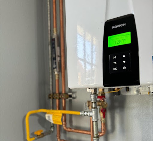 Tankless water heater installation in Huntington Beach by Wish Granted Plumbing